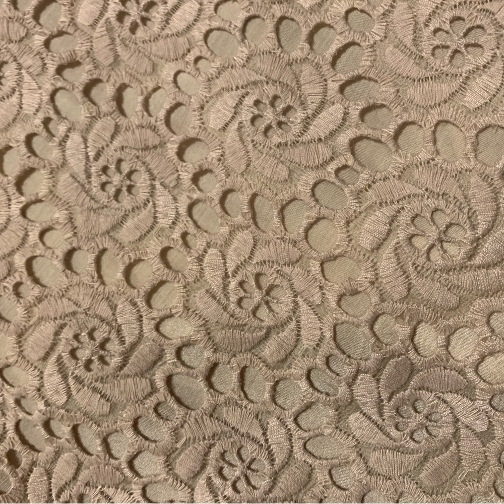 Elie Tahari Tan Lace Jacket - Picture 7 of 9